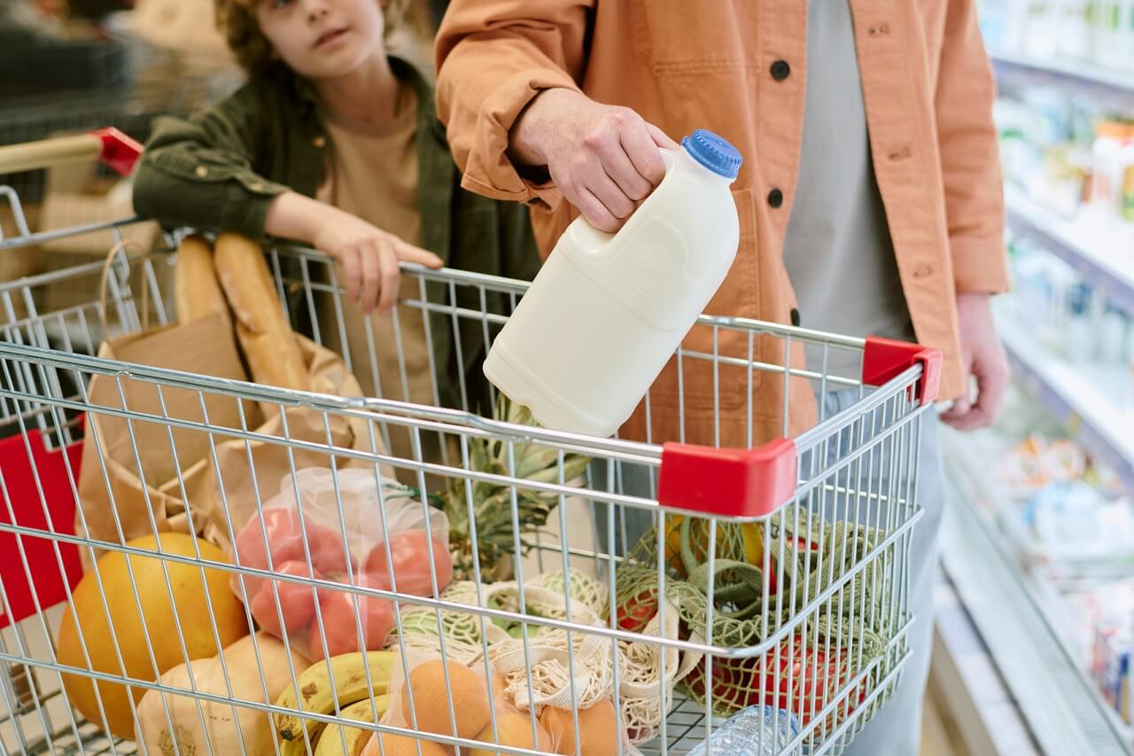 Покупка полезных продуктов для поддержания здоровья